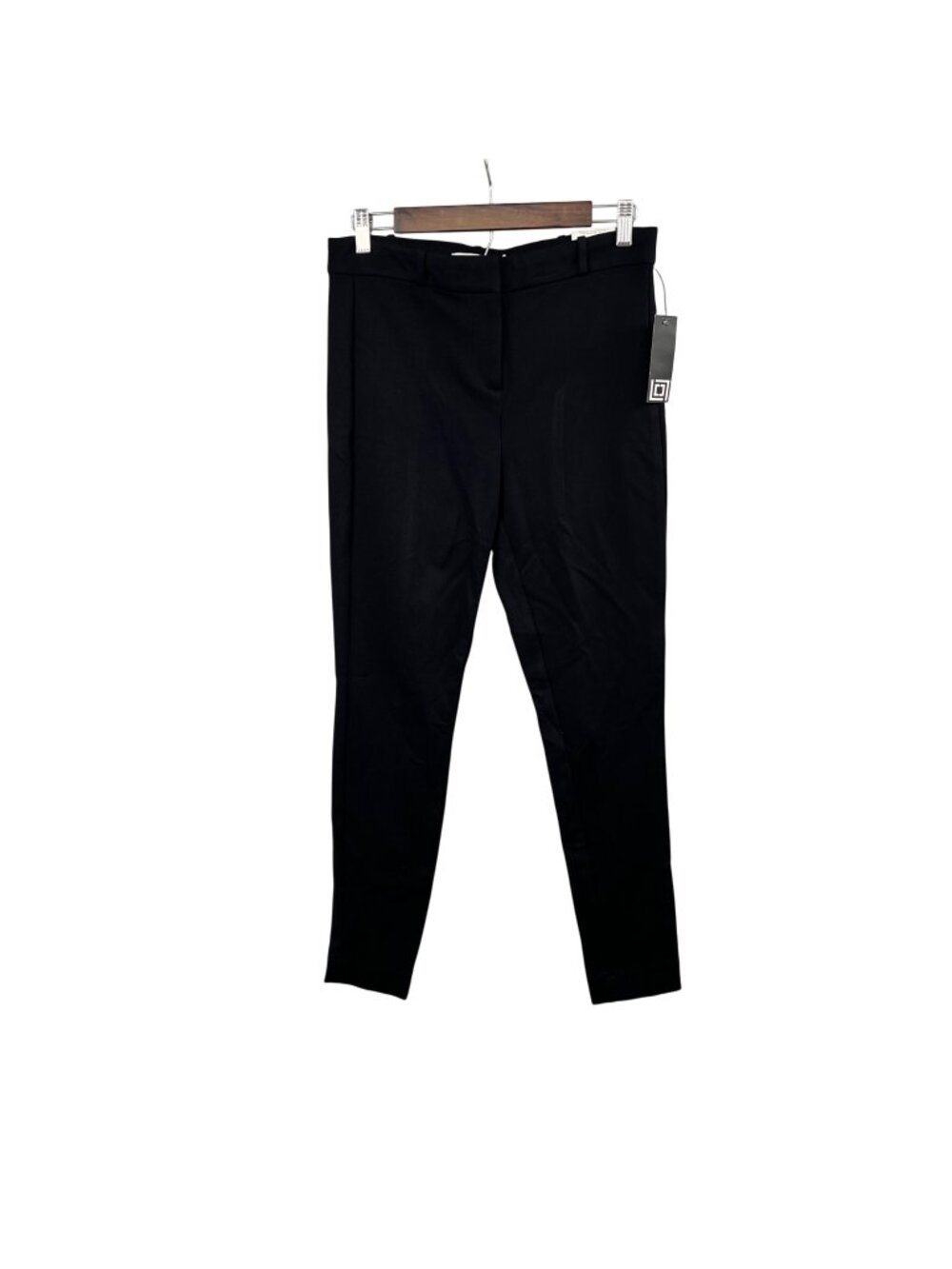 Liz Claiborne Womens Slim Ankle Dress Pants Black Size PM New